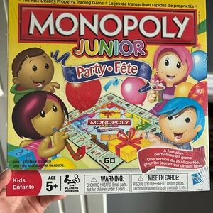 Monopoly Jr Party